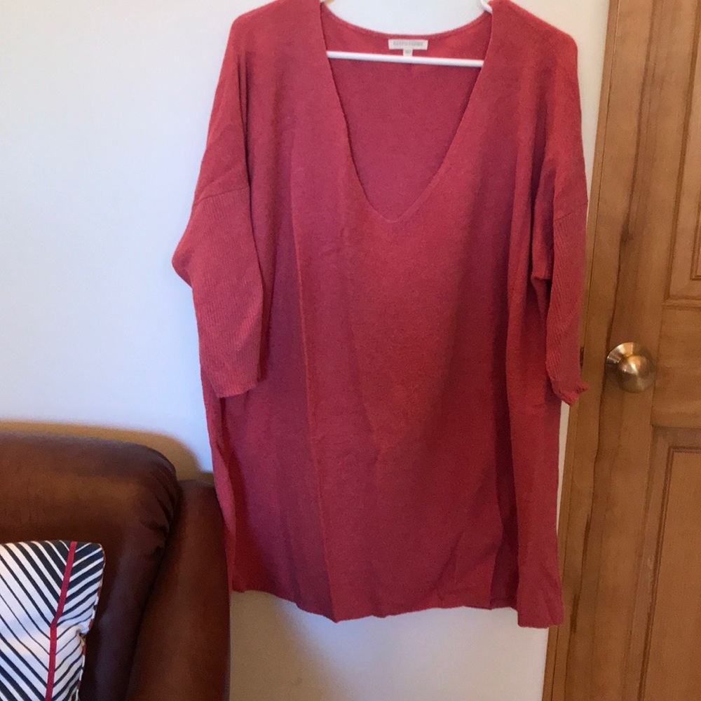 Long Oversized Cotton Eileen Fisher Sweater